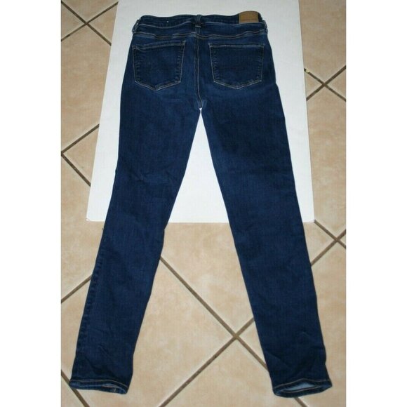 American Eagle jeans womens 6 hi rise jegging next level stretch 26 x 28 blue - Picture 4 of 12